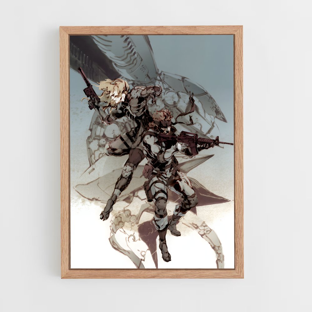 Poster Metal gear – affiche Metal gear solid (vue 4)